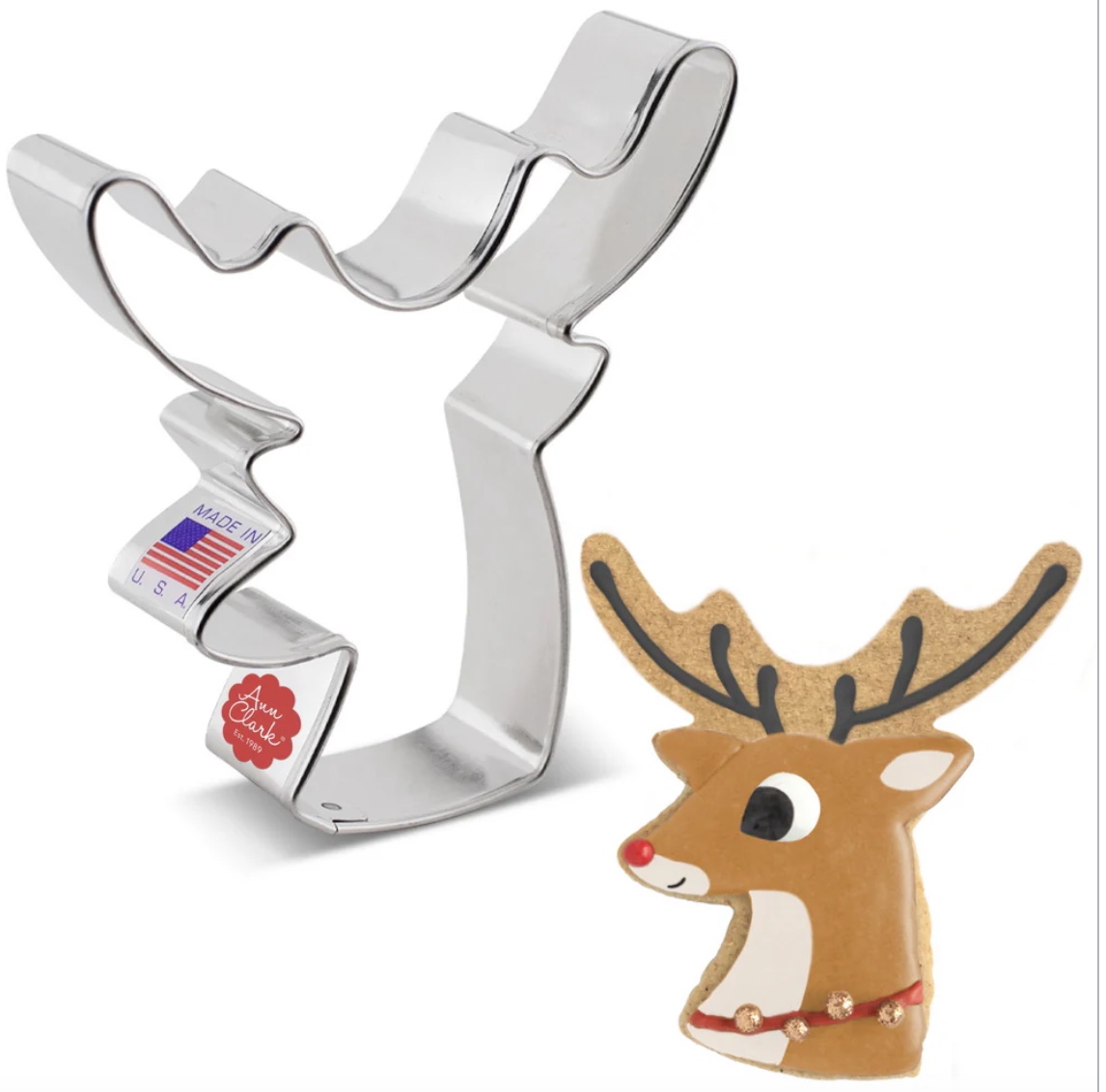 Reindeer cookie cutter