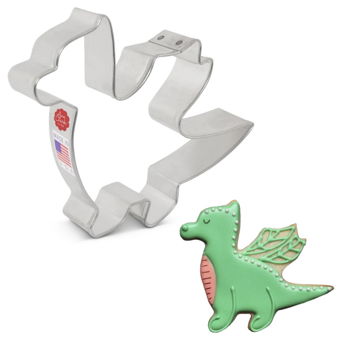 Dragon cookie cutter