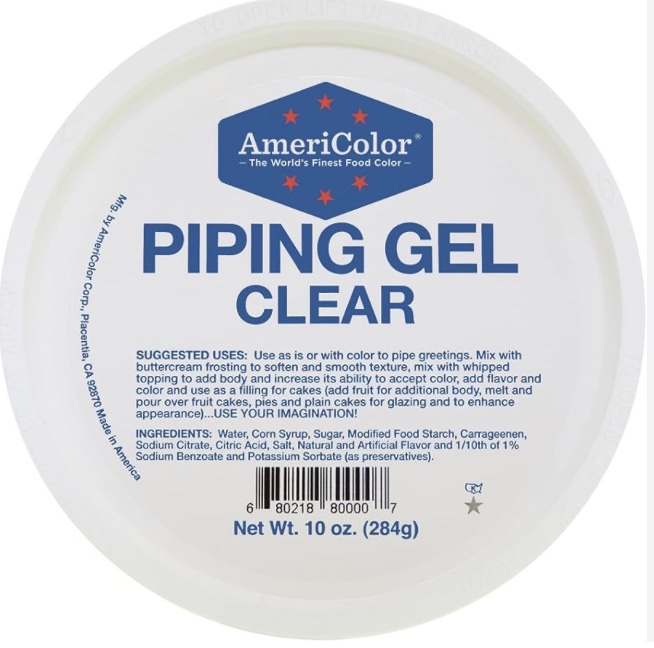 Americolor piping gel