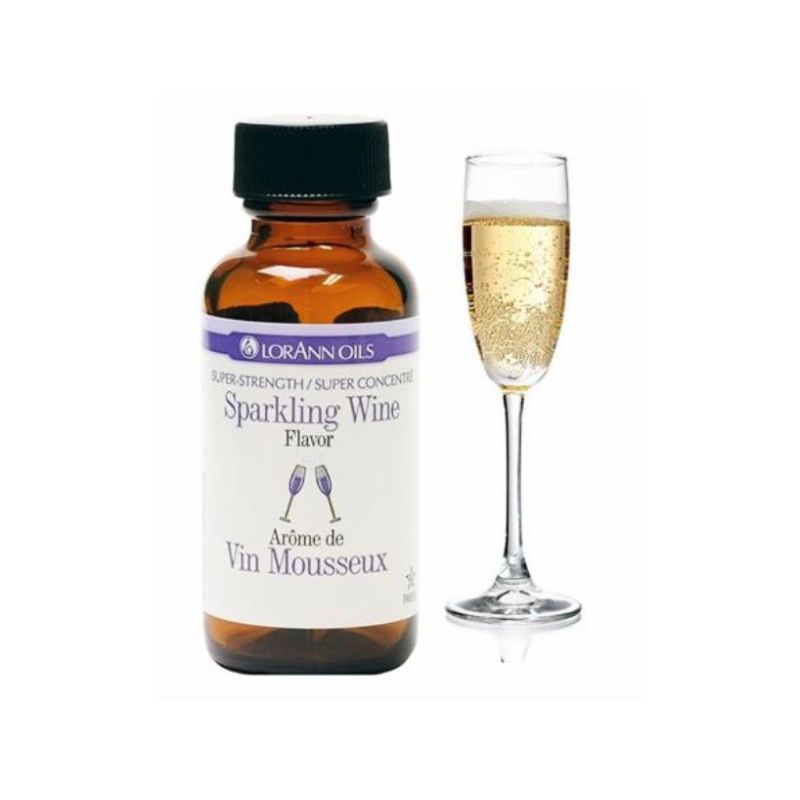 Sparkling wine cake flavour